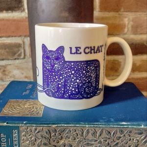 VTG LE CHAT KITTY MUG